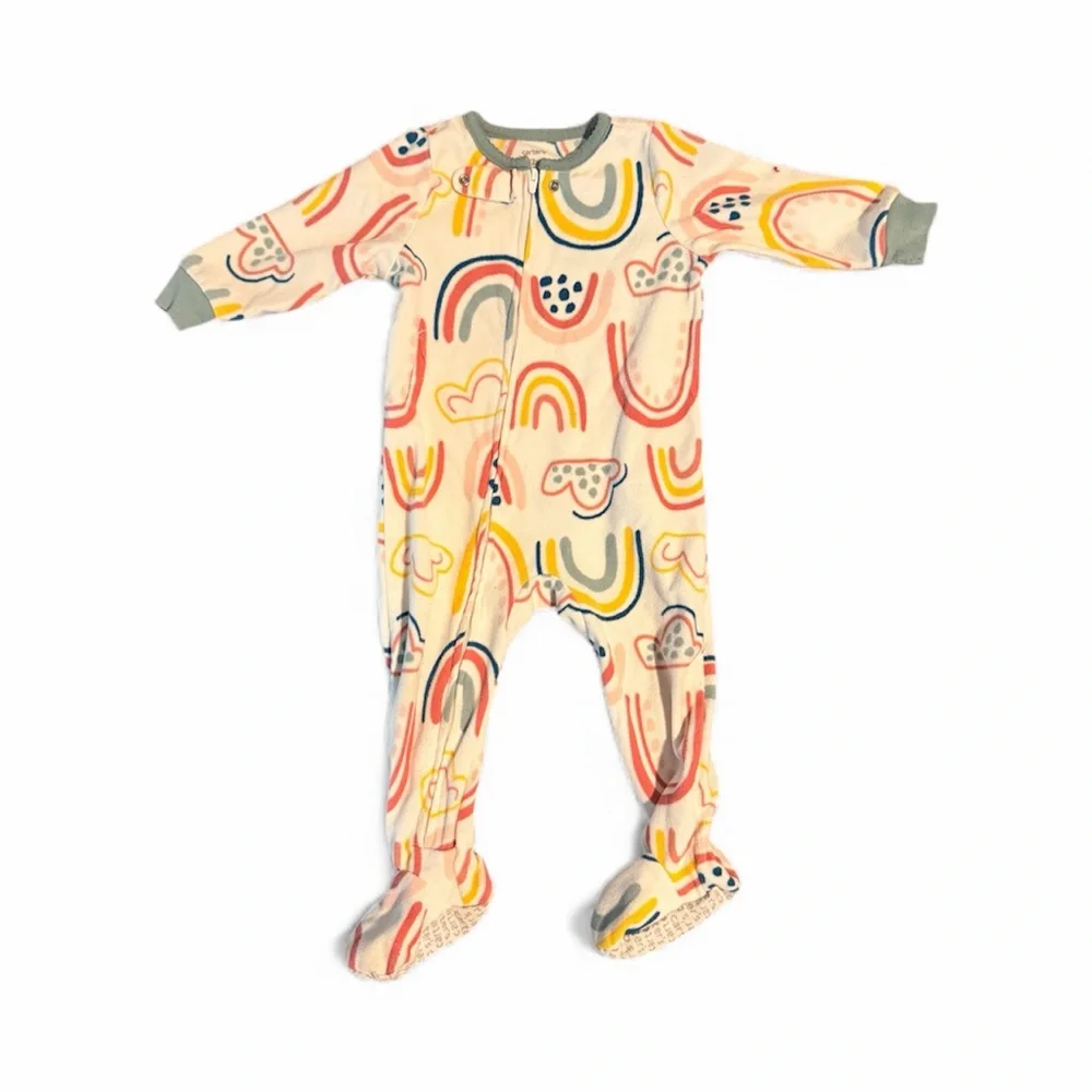 Carter’s Rainbow Footed Sleeper – Size 12‎ Months